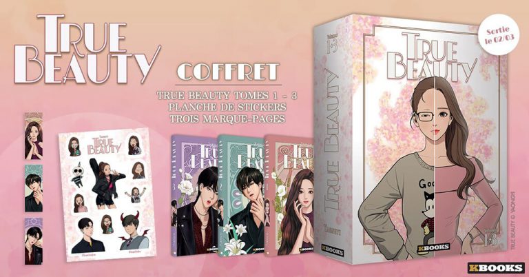 Coffret du Manhwa Webtoon True Beauty – Tome 1 à 3