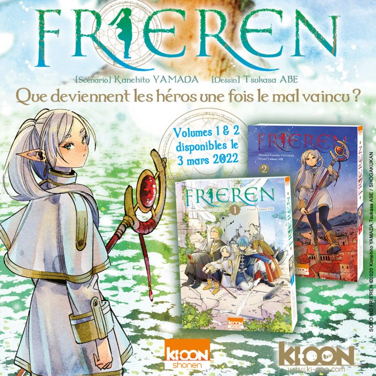 Découvrez les premières pages du manga « Frieren » !