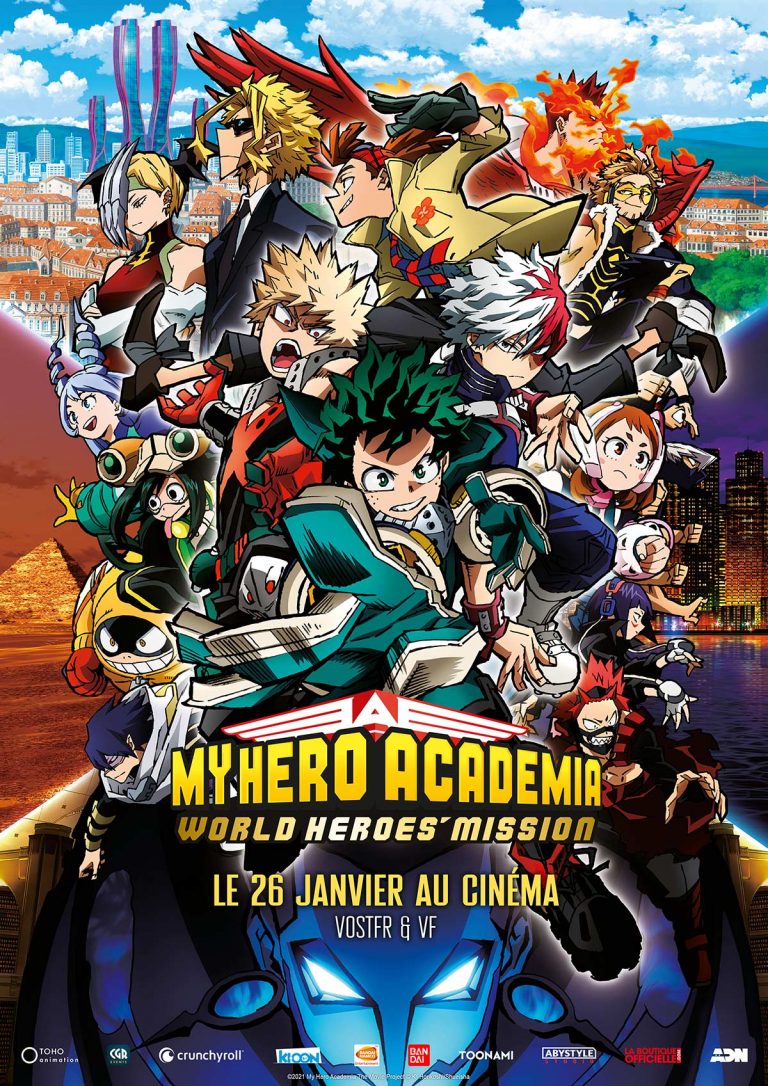 Des avant-premières du film My Hero Academia – World Heroes&rsquo; Mission