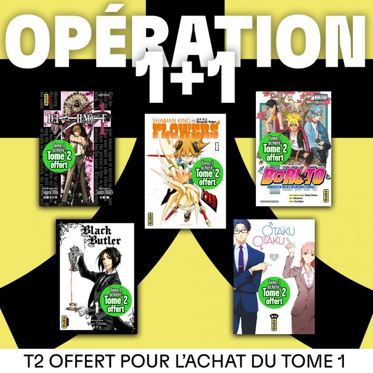 Offre découverte manga chez Kana