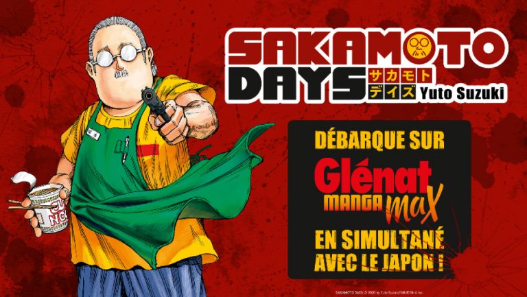 Sakamoto Days le manga est à découvrir en avant-première sur Glénat Manga Max !