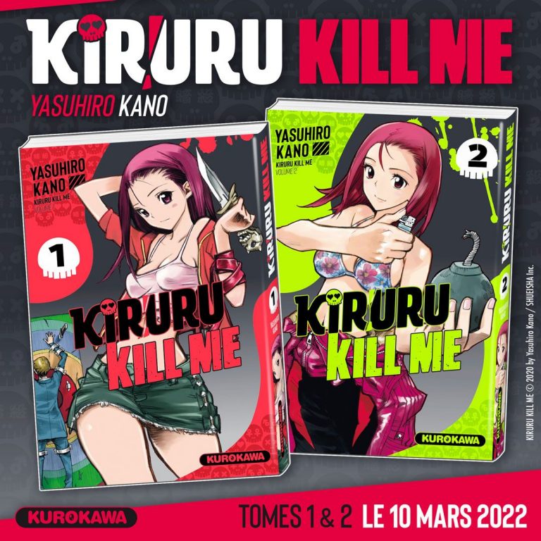 Avis Manga – Kiruru KILL ME (tomes 1 & 2)