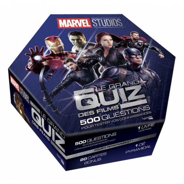 Le Grand Quiz : Films Marvel Studios (Éditeur Hachette Heroes)