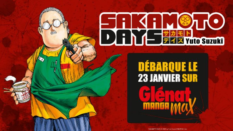 Le manga Sakamoto Days débarque le 23 janvier en simultrad sur Glénat Manga Max !