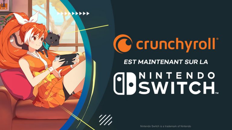 Crunchyroll arrive sur Nintendo Switch