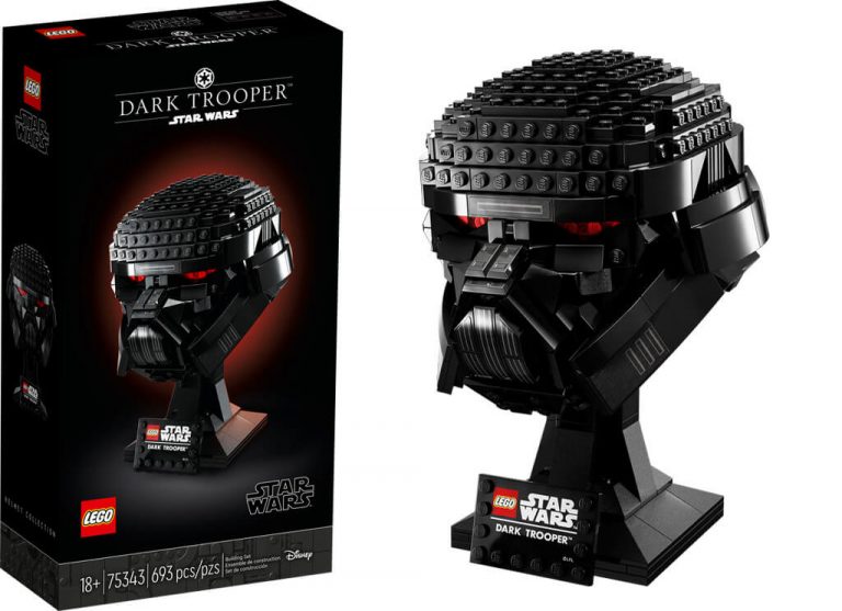 LEGO Star Wars réplique du casque du Dark Trooper