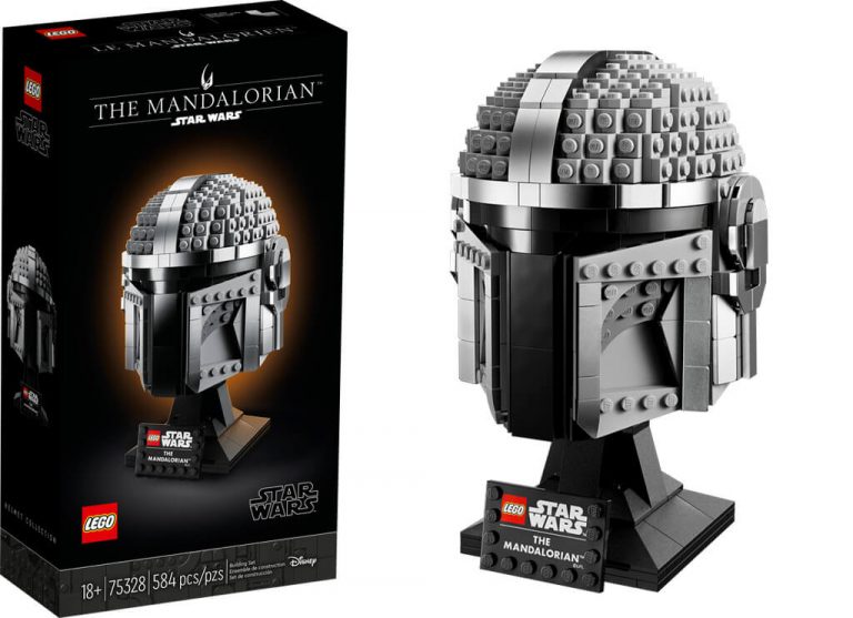 LEGO Star Wars réplique du casque du Mandalorian