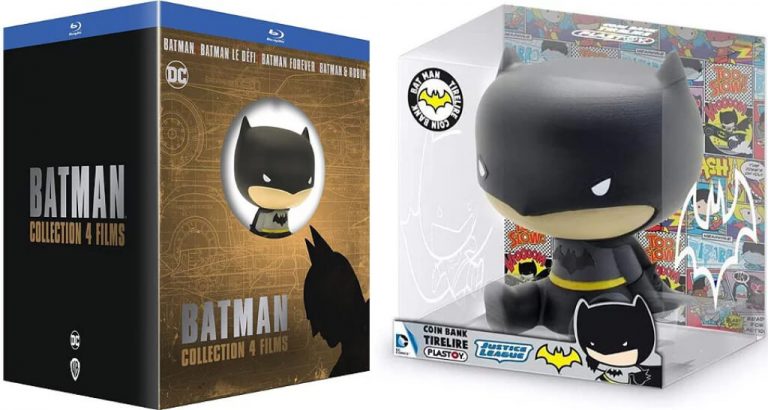 Coffret films Batman 1 à 4 – Edition spéciale E. Leclerc