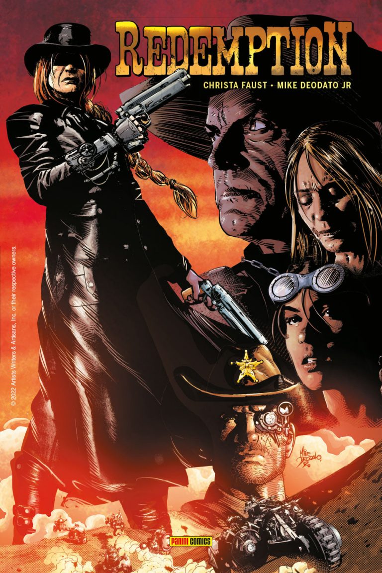 Extrait du comics Redemption de Christa Faust et Mike Deodato chez Panini Comics