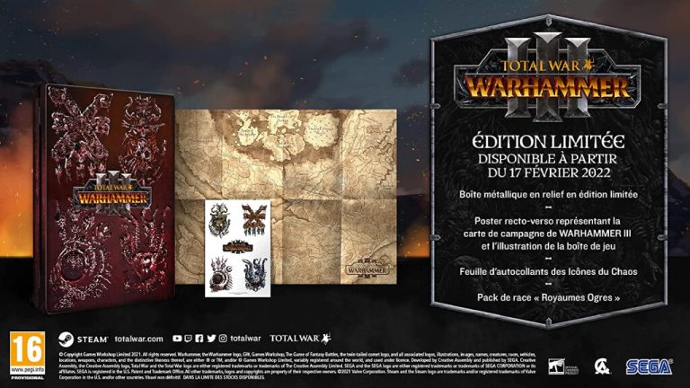 Total War: Warhammer 3 – Metal Case Edition Limitée