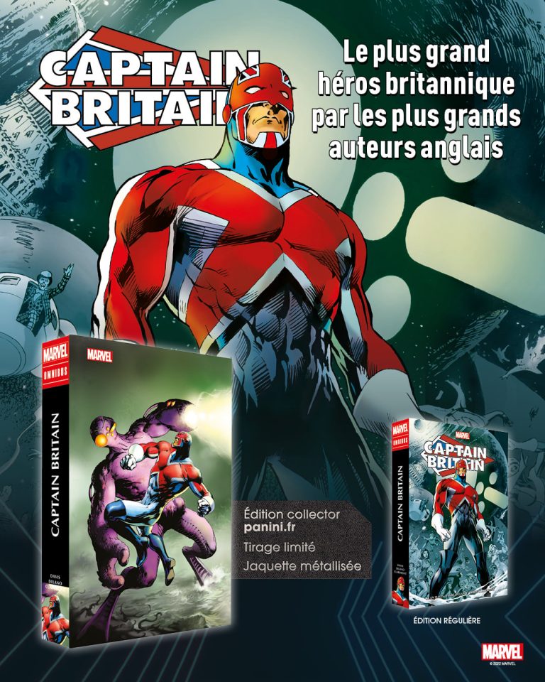 Captain Britain Marvel Omnibus, annoncé par Panini Comics !