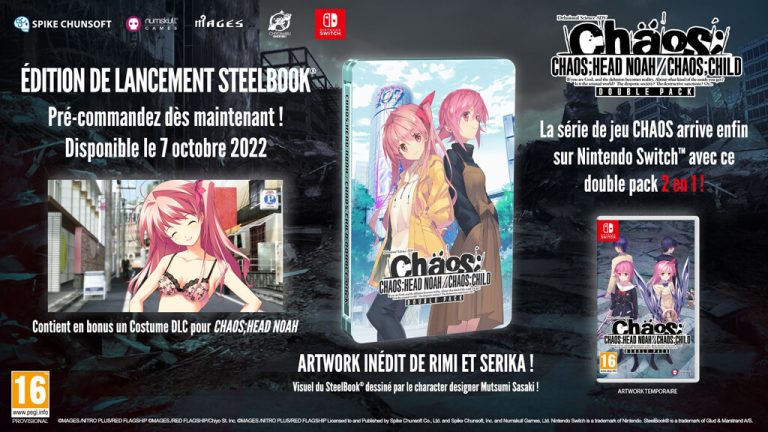Chaos Double Pack – Edition Steelbook