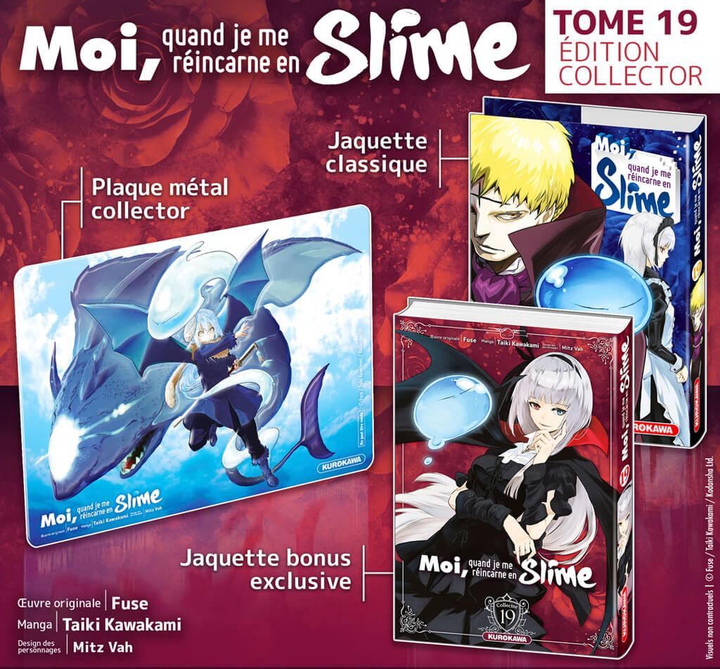 Moi Quand Je Me Réincarne En Slime Tome 19 Collector