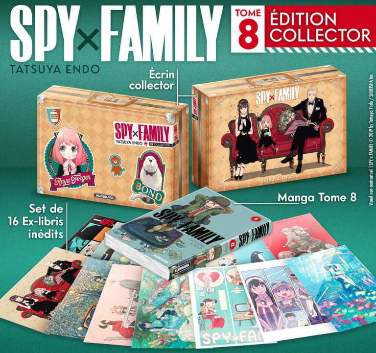 Spy X Family : Tome 08 – Edition collector