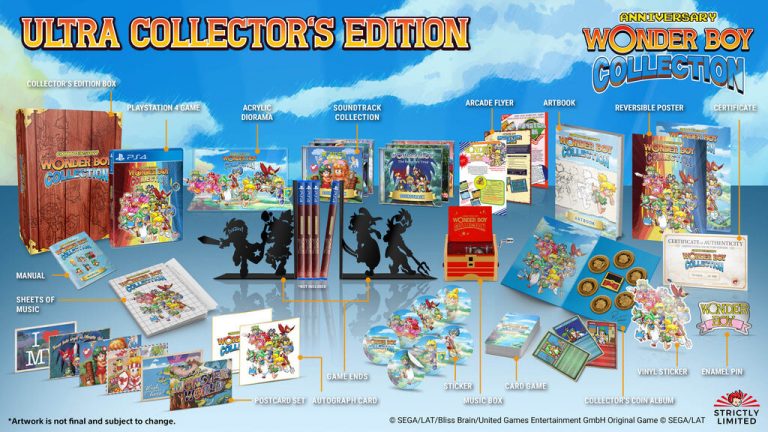 Wonder Boy Collection – Edition anniversaire ultra collector