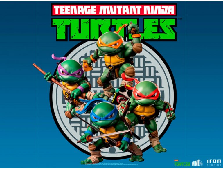 Figurines Tortues Ninja par Iron Studios