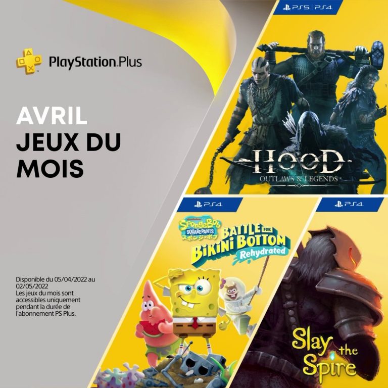 Les jeux PlayStation Plus d&rsquo;avril 2022