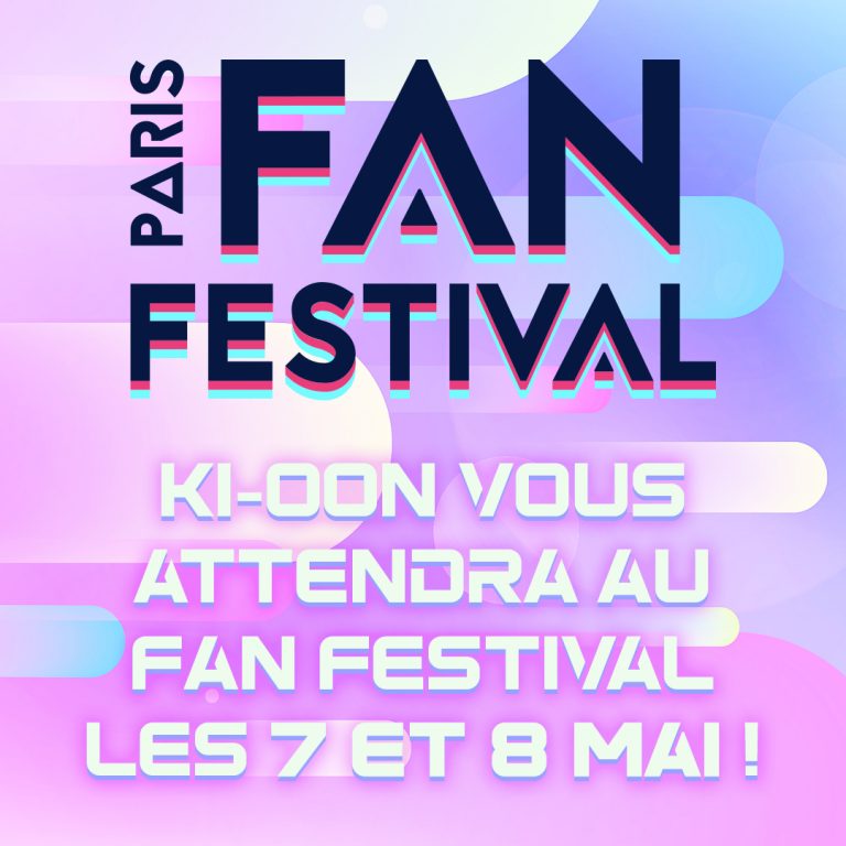 Ki-oon sera au Paris Fan Festival !