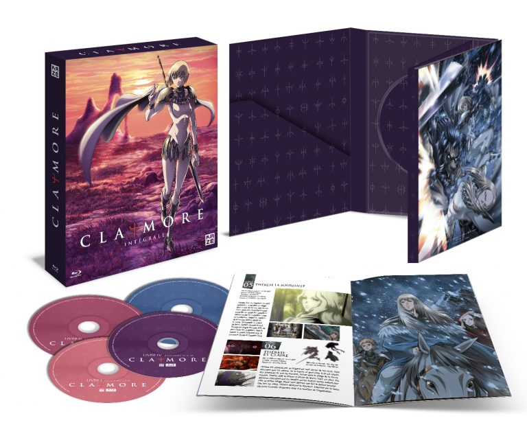 L’intégrale de Claymore rééditée en Blu-ray chez Kazé