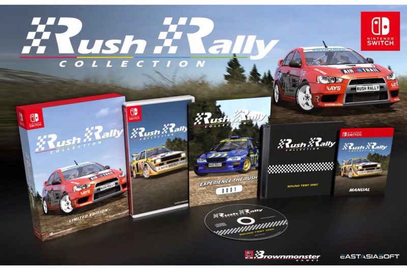 Rush Rally Omega Rush Rally Collection - Edition limitée Playasia - Breakforbuzz