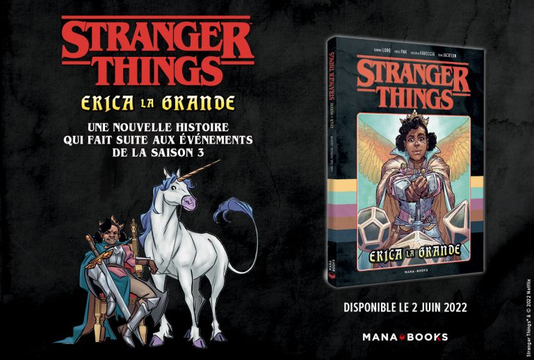 Stranger Things : Erica la Grande – le 2 juin en librairie