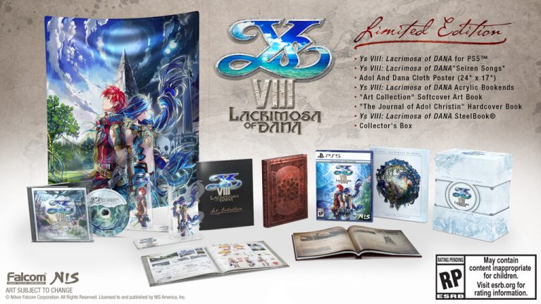 Ys VIII : Lacrimosa of DANA – Edition Limitée PS5