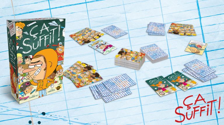 Don&rsquo;t Panic Games présente, le jeu de société « Ça suffit! »