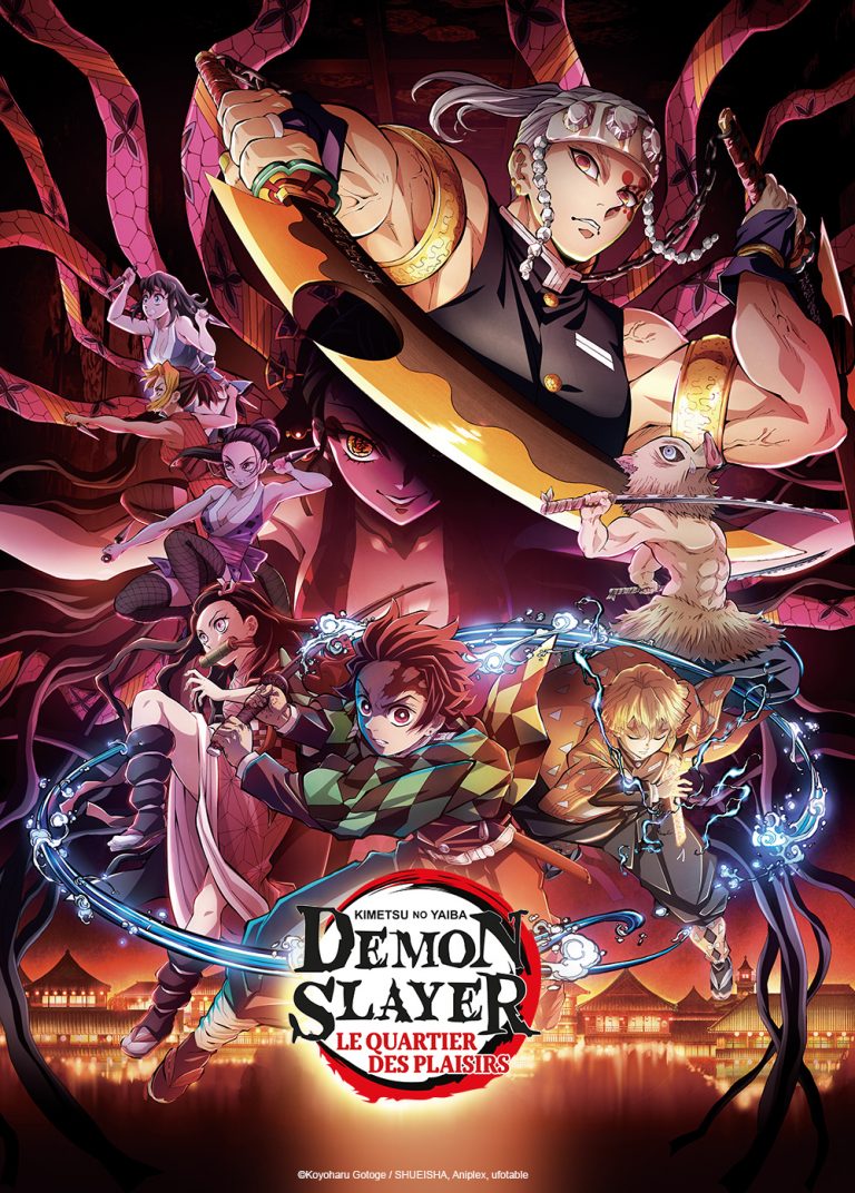 Demon Slayer: Le quartier des plaisirs disponible en VF sur Crunchyroll