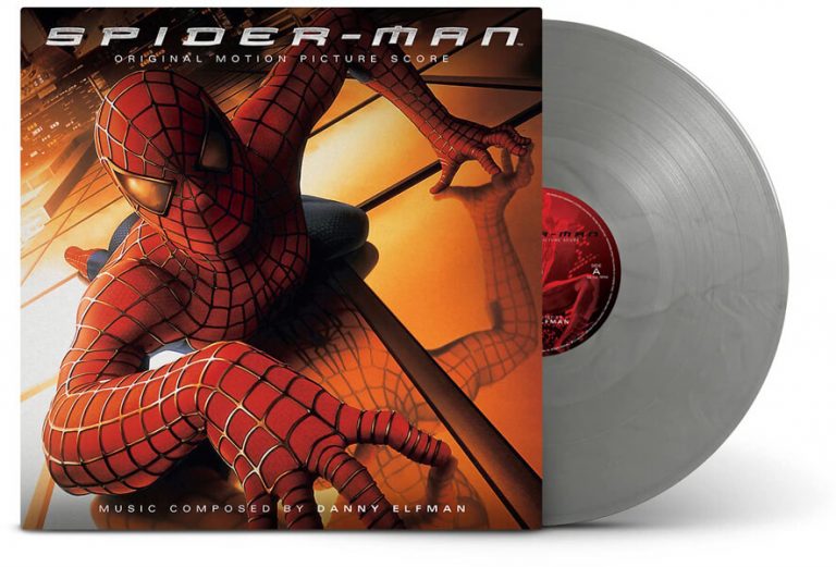 Spider-Man Édition Limitée 20ème Anniversaire Vinyle Argent