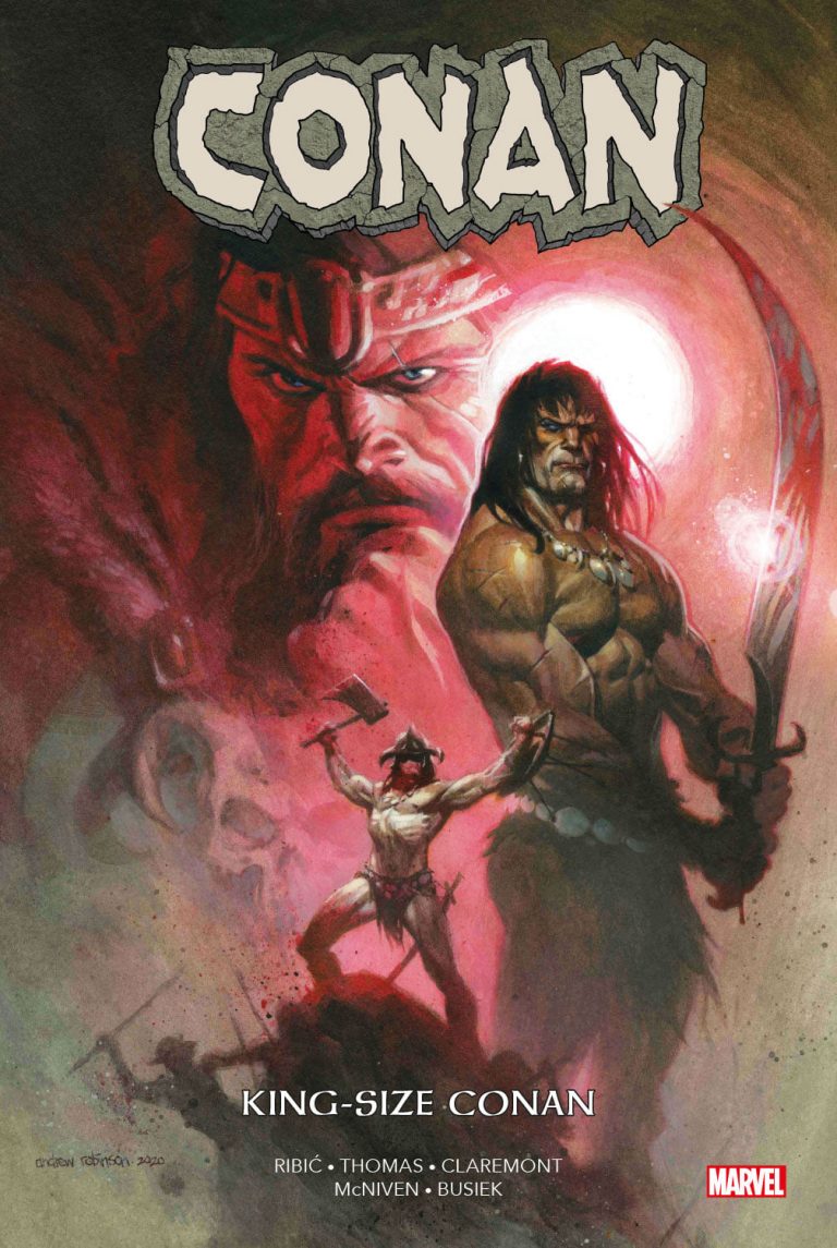 Extrait du comics King-size Conan chez Panini Comics