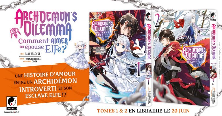 Le manga Archdemon&rsquo;s Dilemma annoncé par Meian