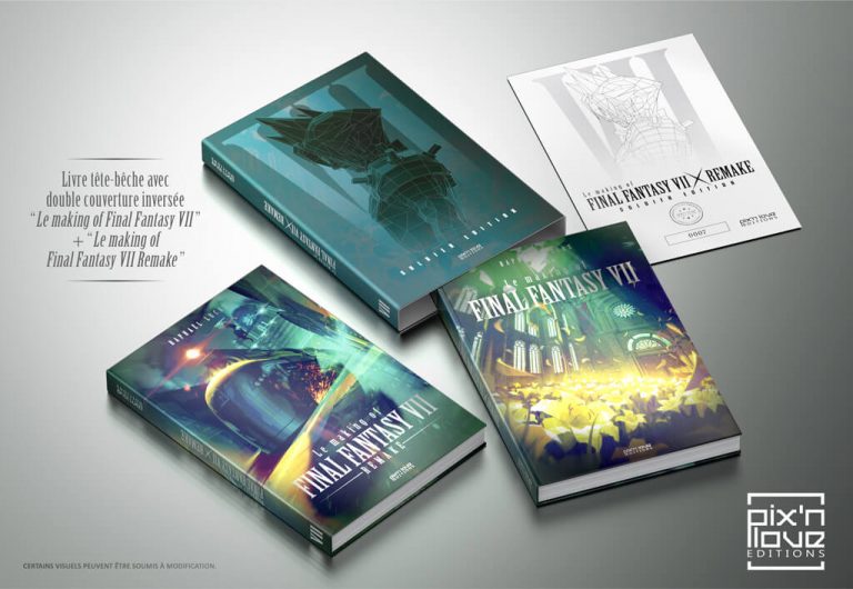 Final Fantasy VII & FFVII Remake : Le making of en édition limitée