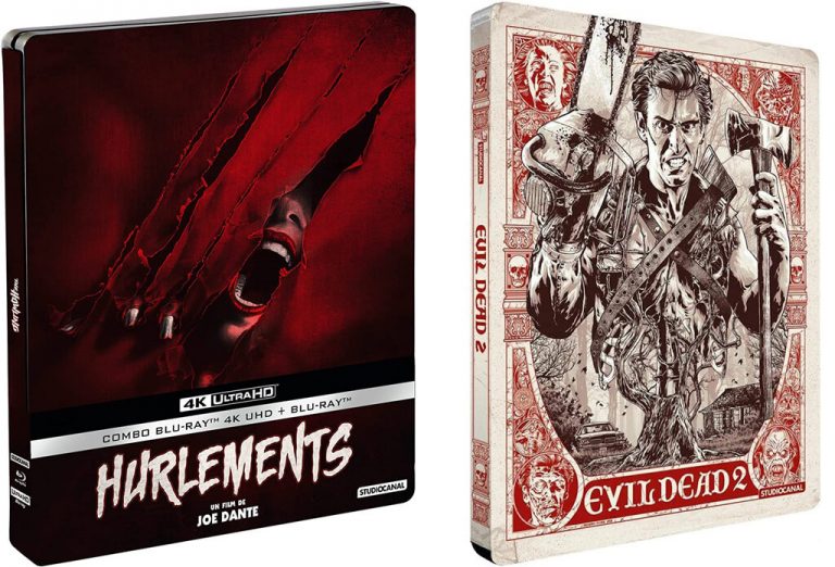 Hurlements + Evil Dead 2 – Coffret steelbook