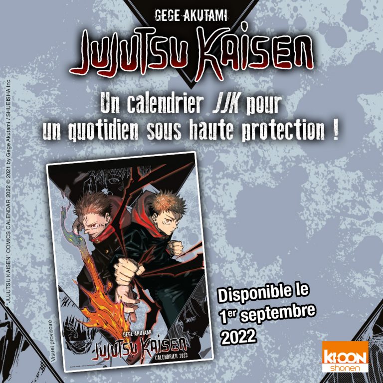 Jujutsu Kaisen : calendrier 2023 !