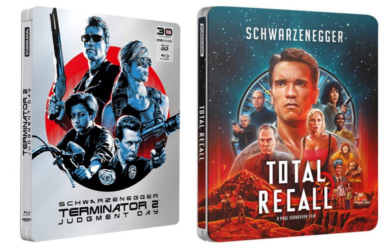 Terminator 2 + Total Recall – Coffret steelbook