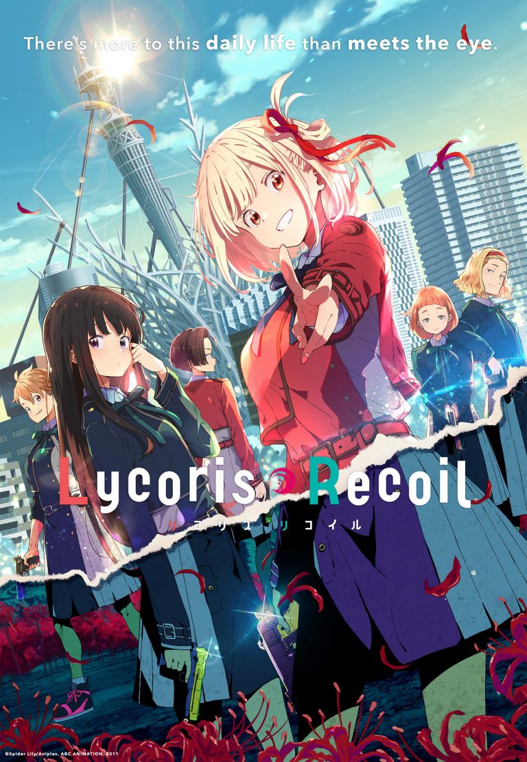 Lycoris Recoil en simulcast sur Crunchyroll