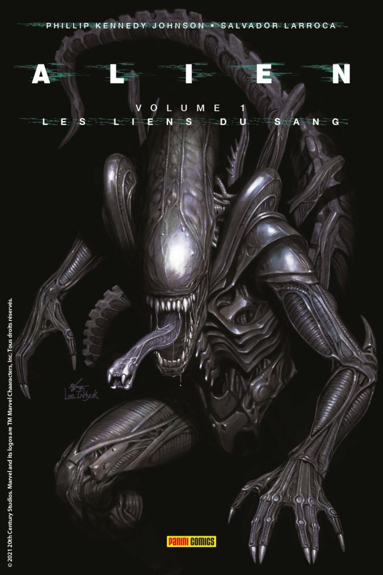 Extrait du comics Alien chez Panini Comics !