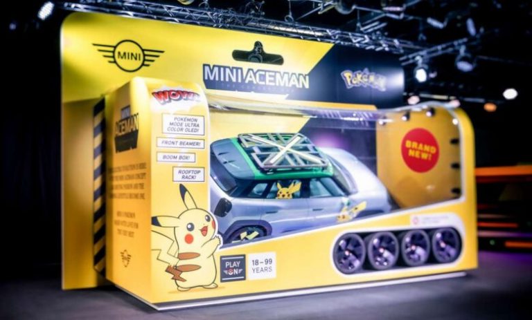 MINI collabore avec Pokémon pour présenter la MINI Concept Aceman