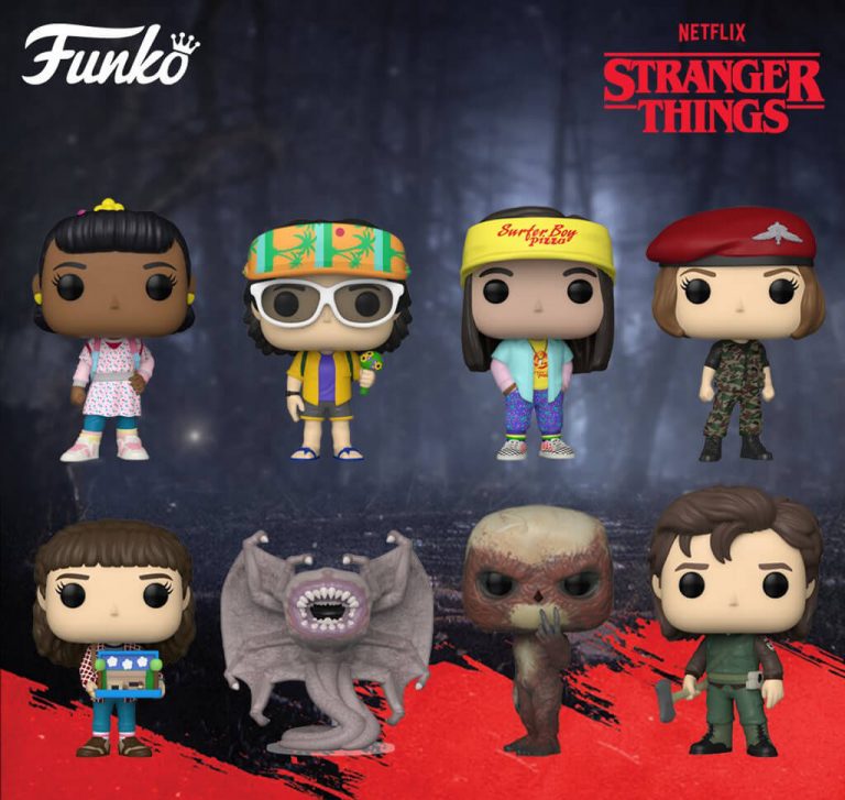 Figurines Funko Pop Stranger Things Saison 4