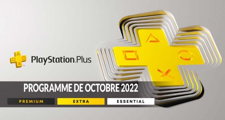 Les jeux mensuels PlayStation Plus d&rsquo;octobre 2022