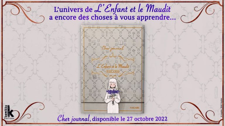 Komikku annonce le manga L&rsquo;Enfant et le Maudit: Cher journal