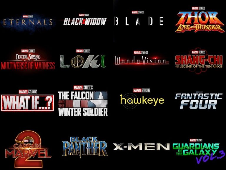 Fuite du Marvel Cinematic Universe 2022 pour les phases 4, 5 et 6…