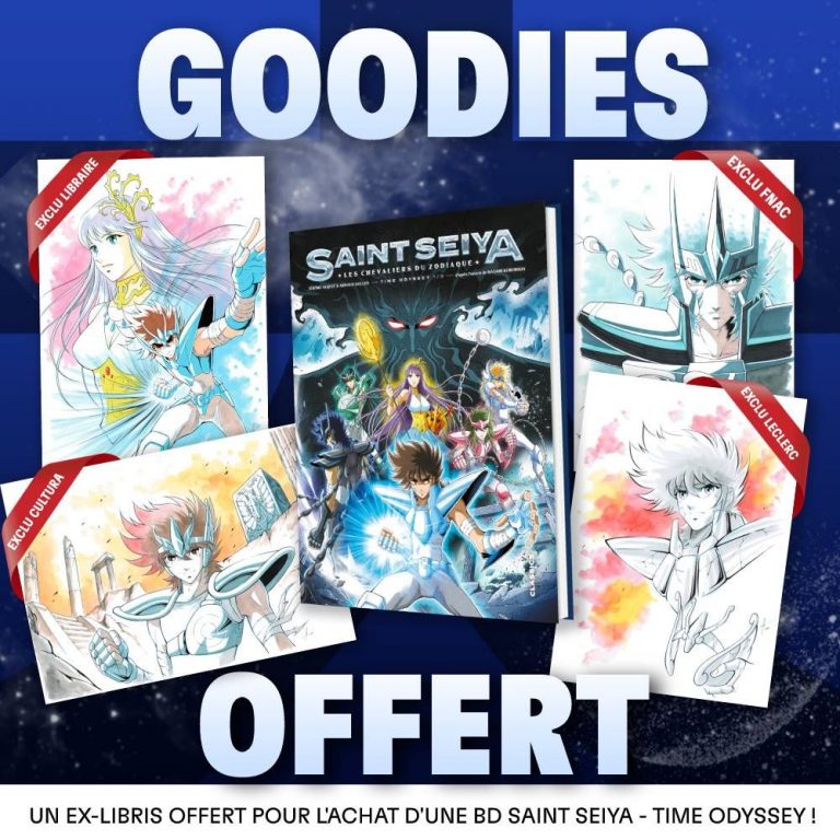 Kana vous offre des ex-libris de Saint Seiya – Time Odyssey