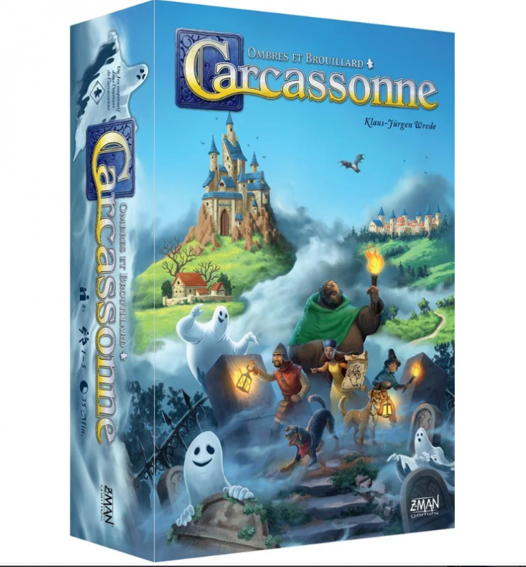 Carcassonne : Ombres et Brouillard (Éditeur Hans im Gluck)