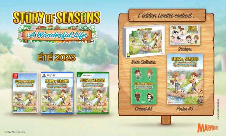 Story Of Seasons : A Wonderful Life – édition limitée