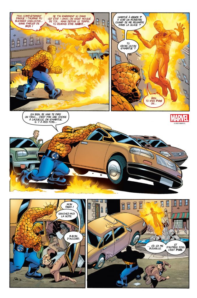 Extrait De L Omnibus Fantastic Four De Mark Waid And Mike Wieringo Breakforbuzz