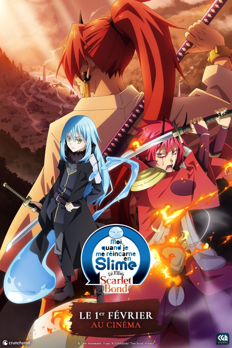 Crunchyroll annonce la date de sortie du film de Moi, quand je me réincarne en Slime