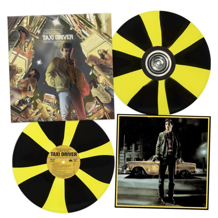 Taxi Driver Édition Deluxe Vinyle Noir et Jaune