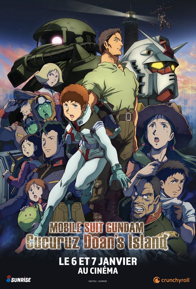 Le film Mobile Suit Gundam – Cucuruz Doan&rsquo;s Island au cinéma les 6 et 7 janvier