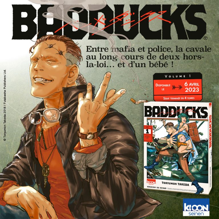 Le manga Badducks : 10 ans de cavale au cœur d’un monde décadent…